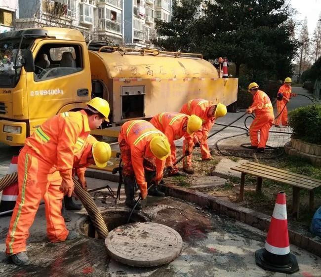 海头镇市政管道清淤